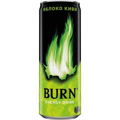 Енергетичний напій Burn Яблоко+Ківі 250ml