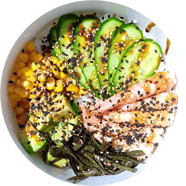 Боул з креветками