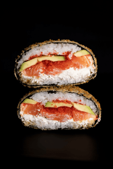 Суші Бургер з лососем