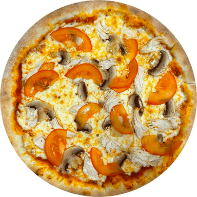 Курочка з грибами 38см