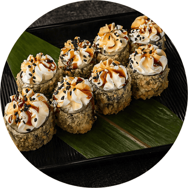 Хосомакі Темпура з лососем