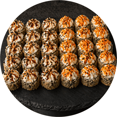 Сет Хосомакі в Темпурі 40шт